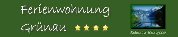 Herzlich Willkommen in der FeWo Gr�nau